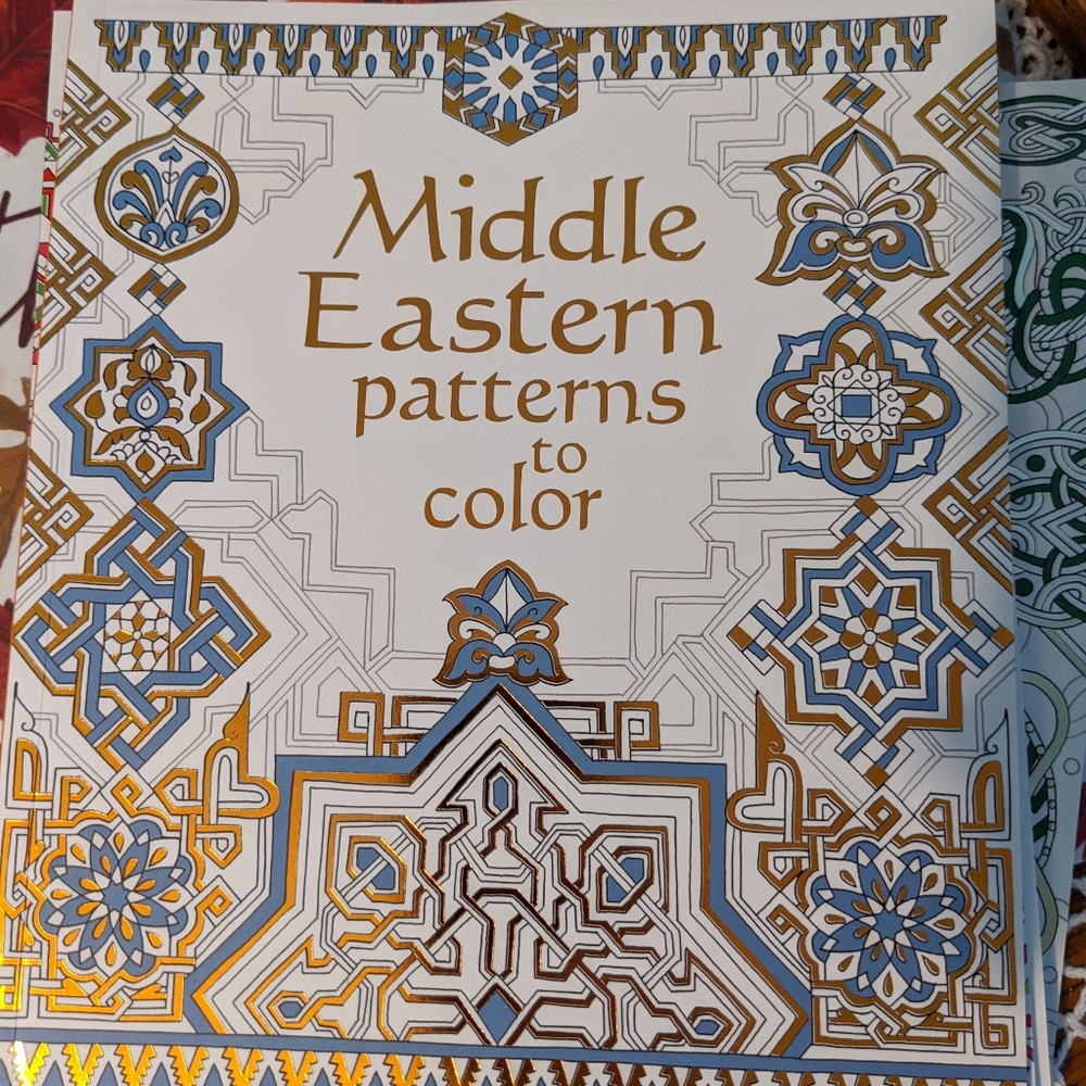 Middle eastern coloring book